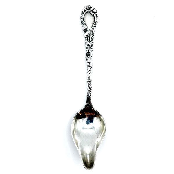 Antique Victorian sterling silver spoon