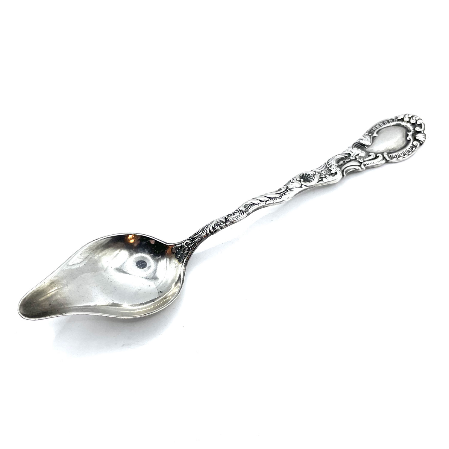 Antique Victorian sterling silver spoon