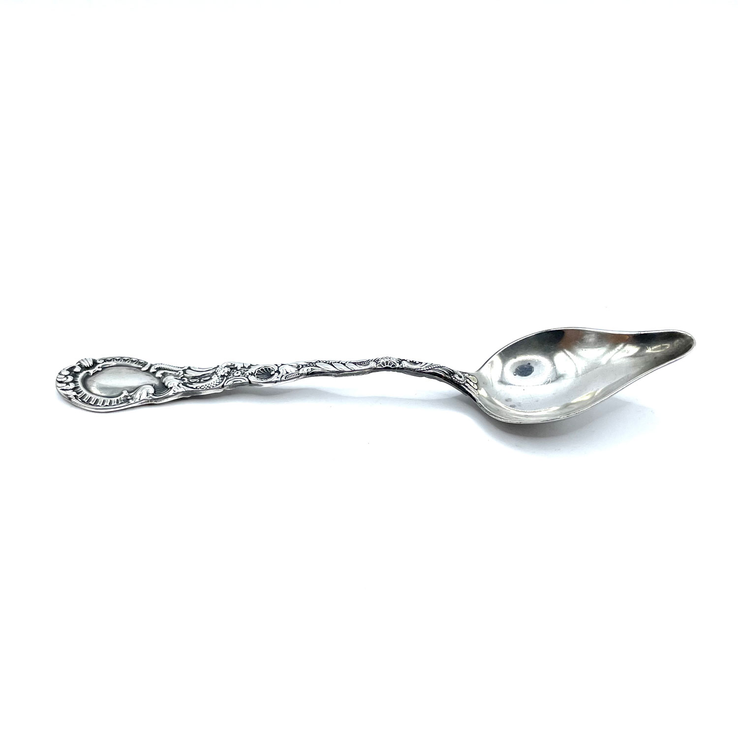 Antique Victorian sterling silver spoon