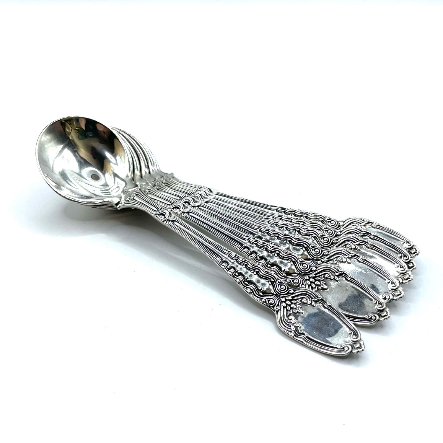 Tiffany and Company Broom Corn Sherbet Spoons