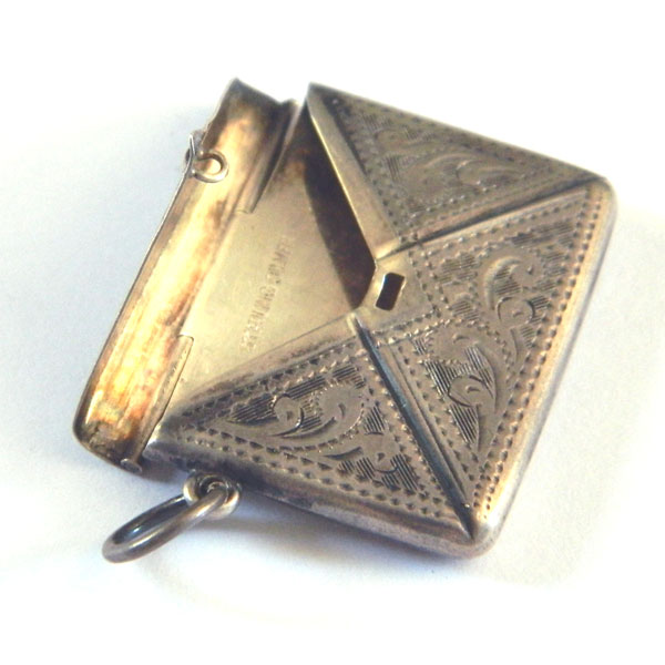 Antique stamp case