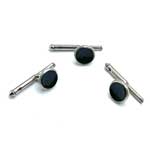 Tuxedo stud set