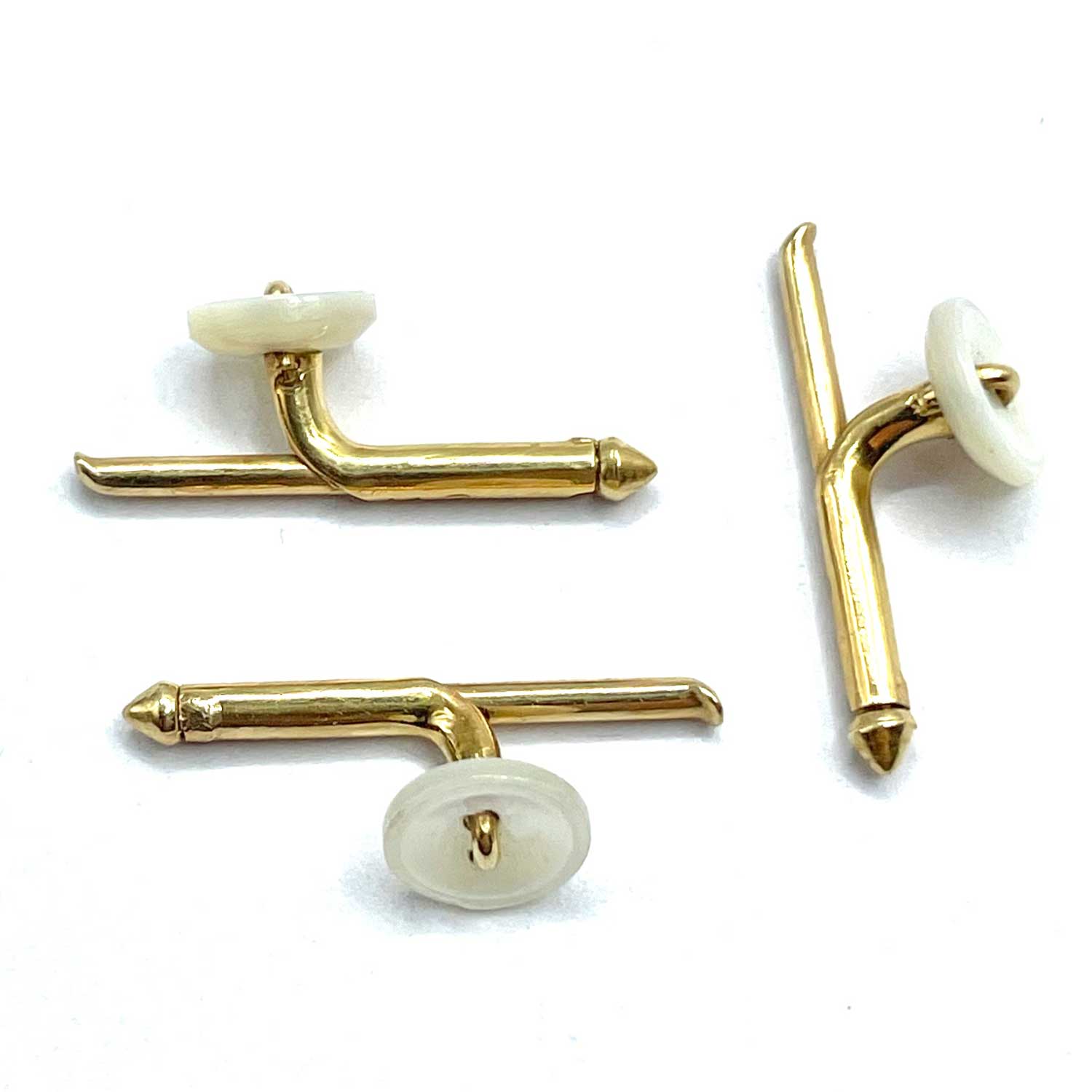 Antique Edwardian shirt stud set