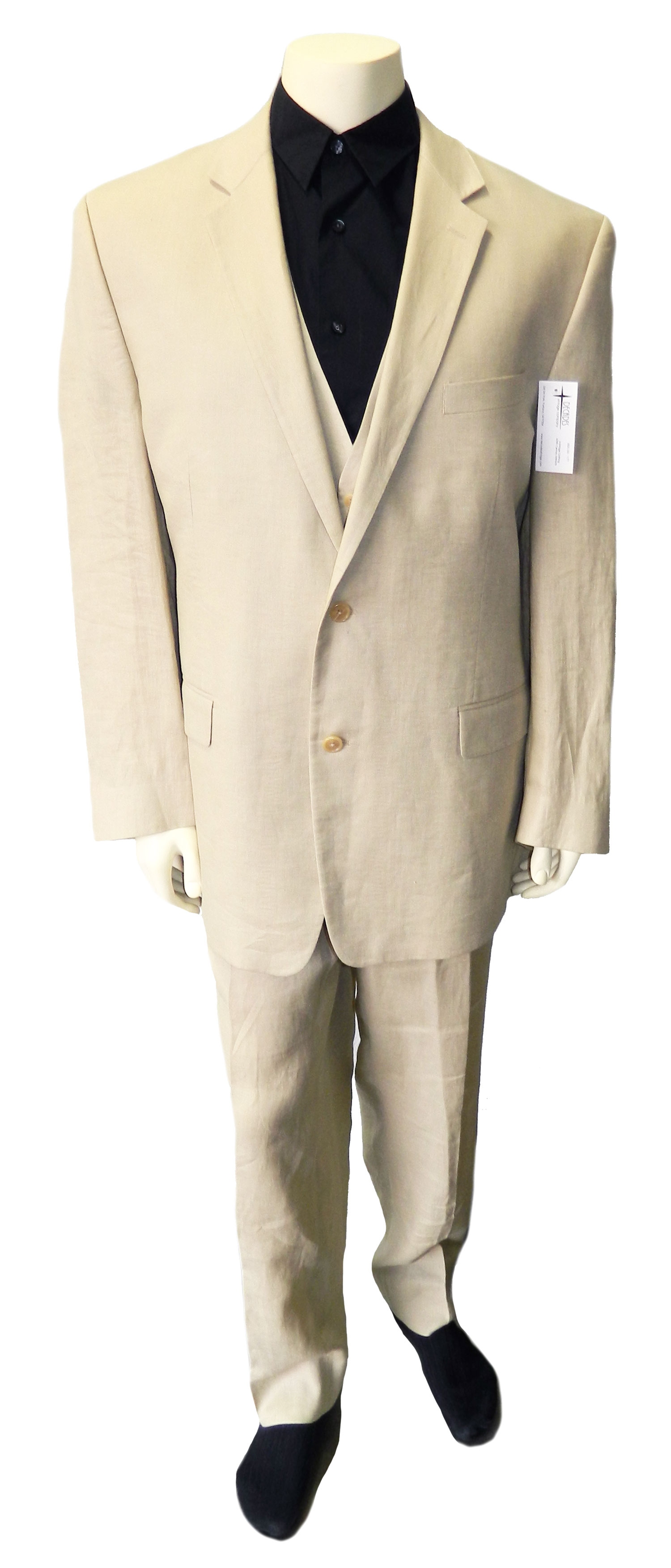 Calvin Klein linen suit
