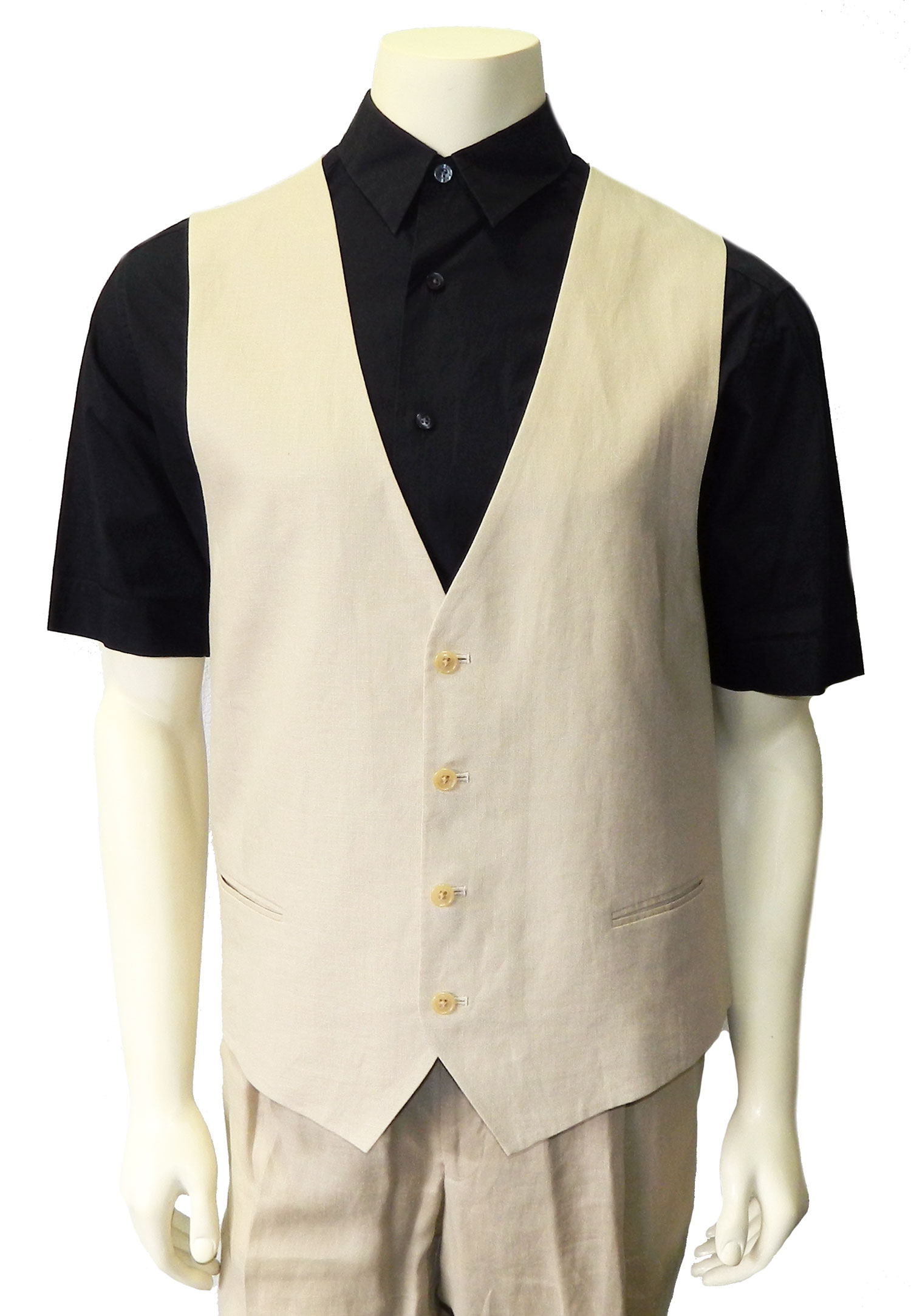 Calvin Klein linen suit