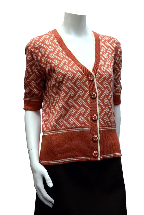 1970's short sleeve sweater