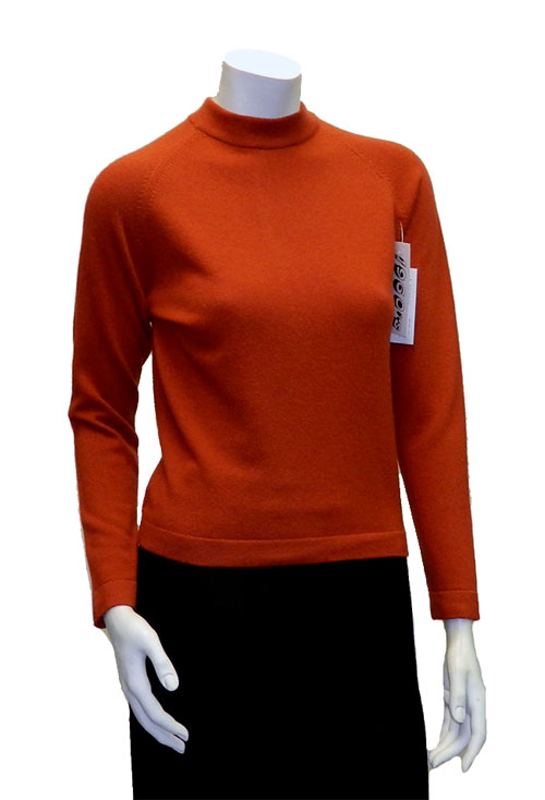 1960's red cashmere sweater