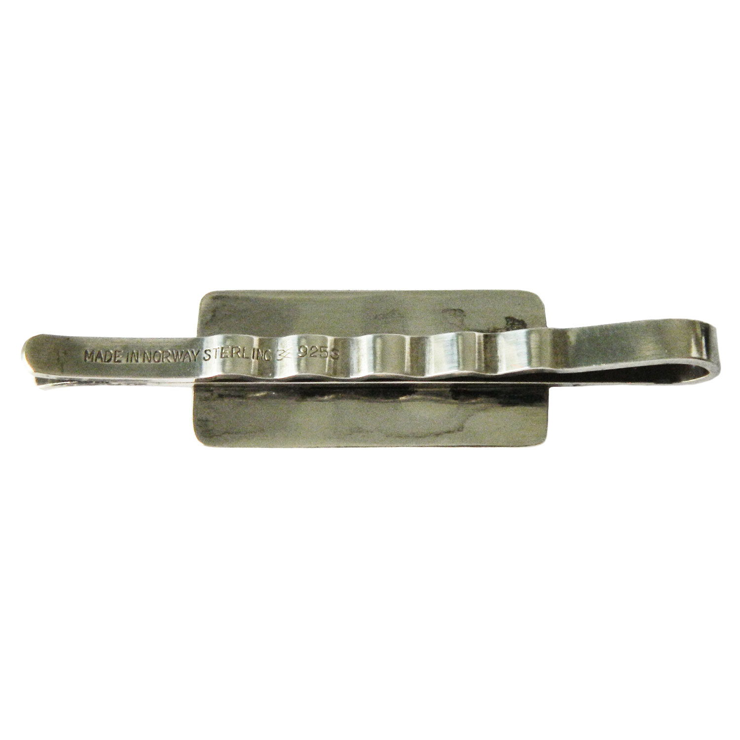 Aksel Holmsen silver tie clip