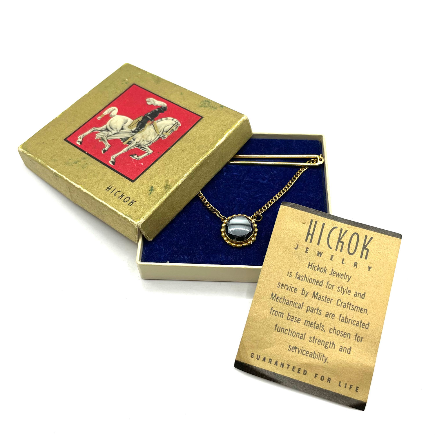 1940s Hickok tie clip