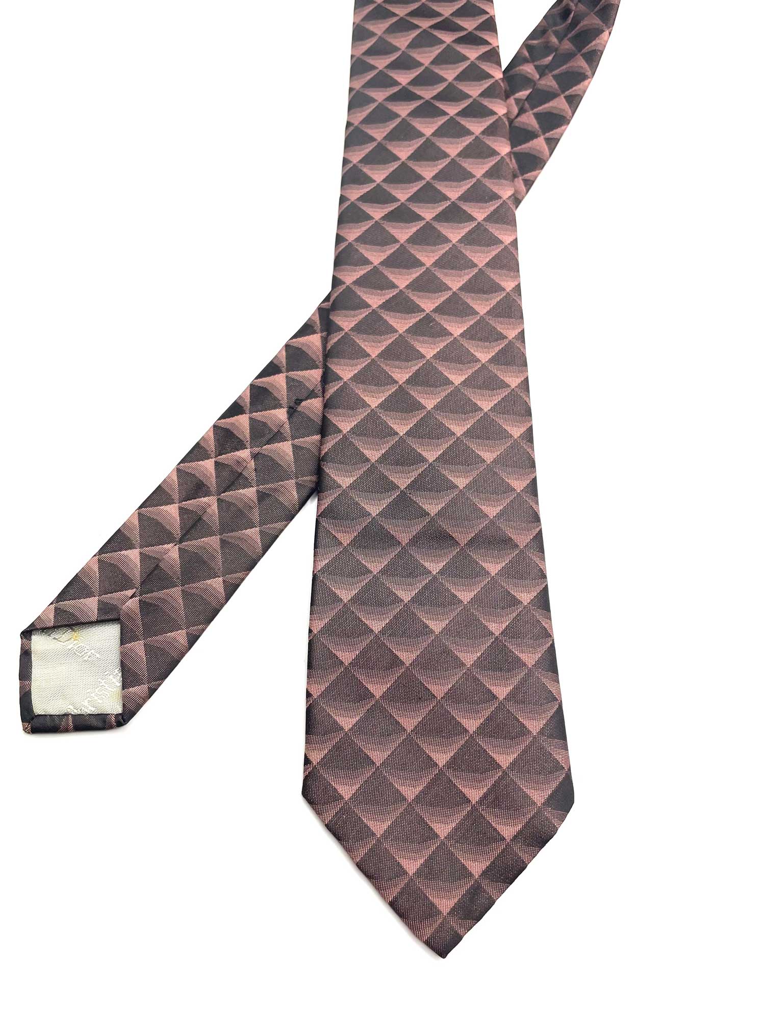 1960s Christian Dior sharkskin tie