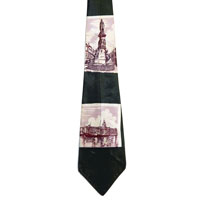 1940s Irish souvenir tie