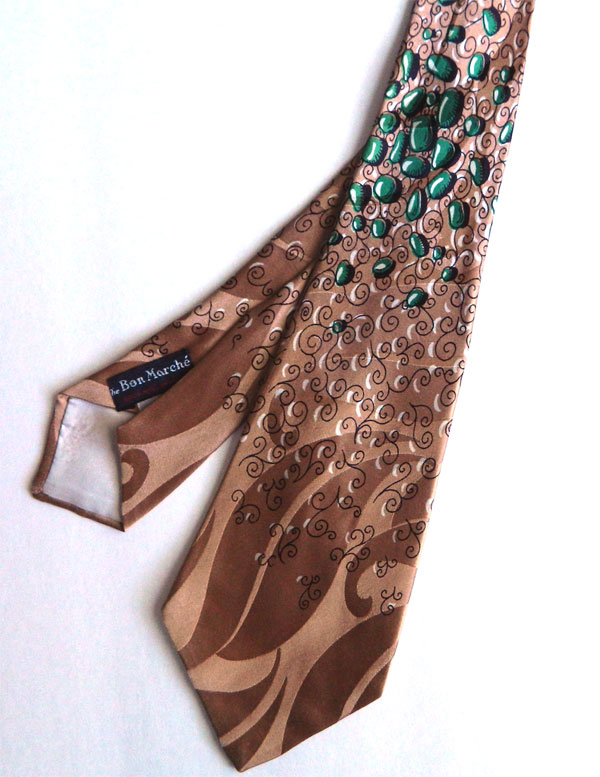 1940's silk tie