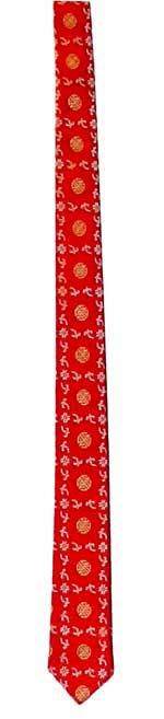 1960s Chinese silk tie