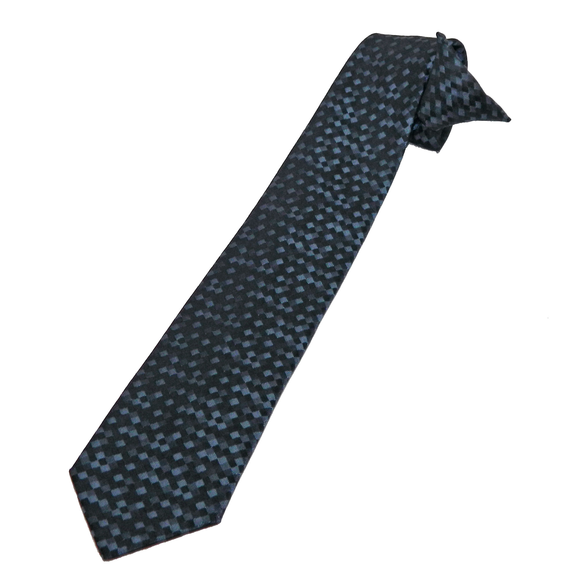 1960s clip on sharkskin tie