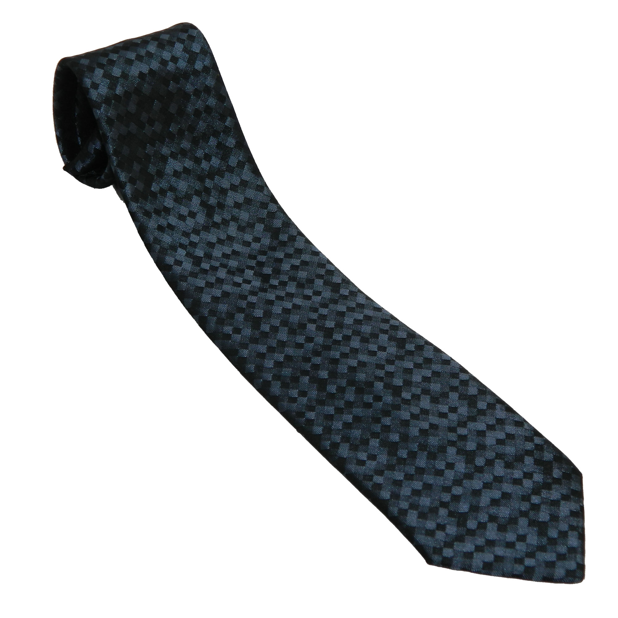1960s clip on sharkskin tie