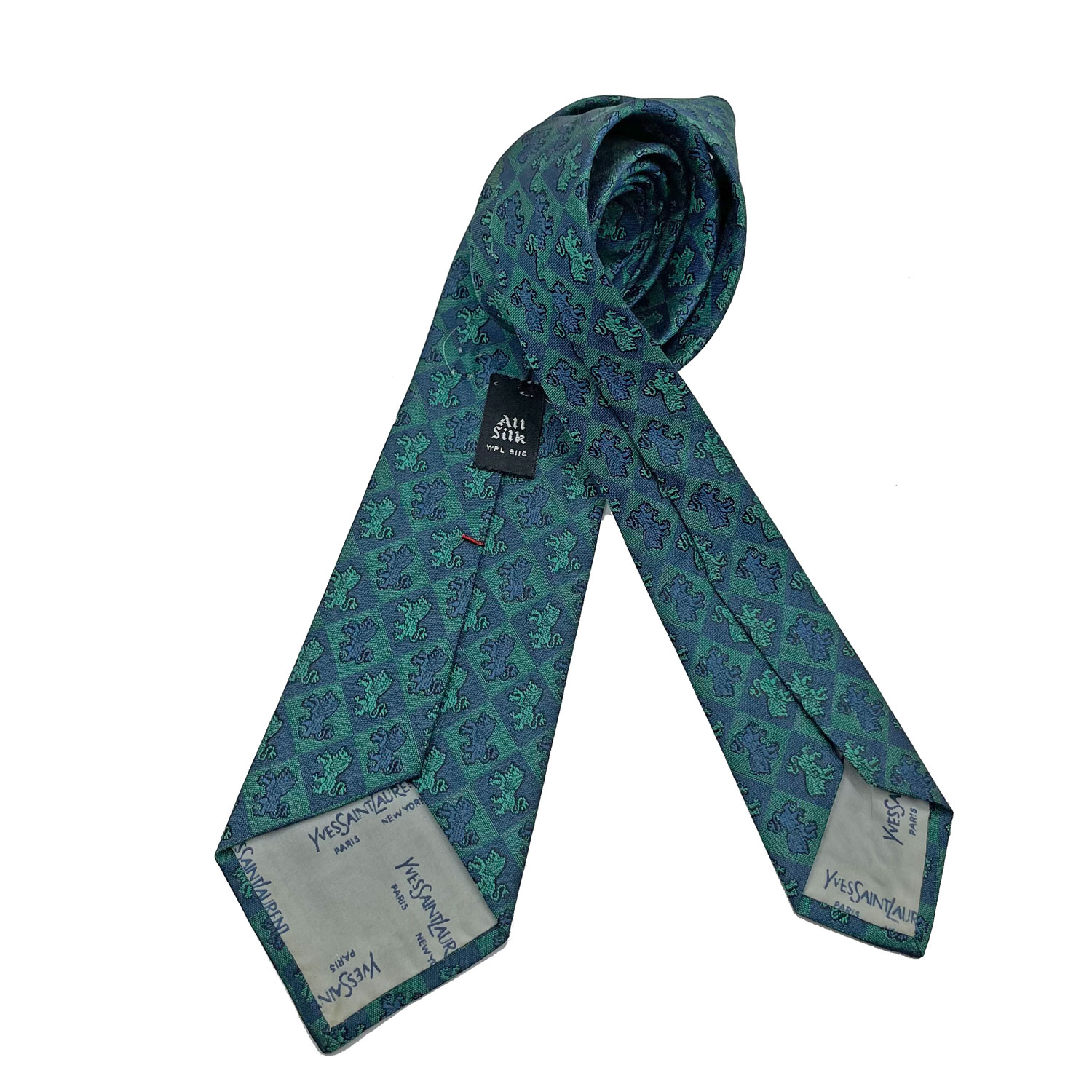 1960s YSL designer tie