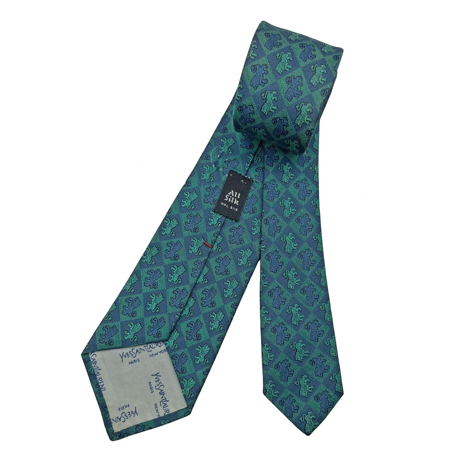 1960s YSL designer tie