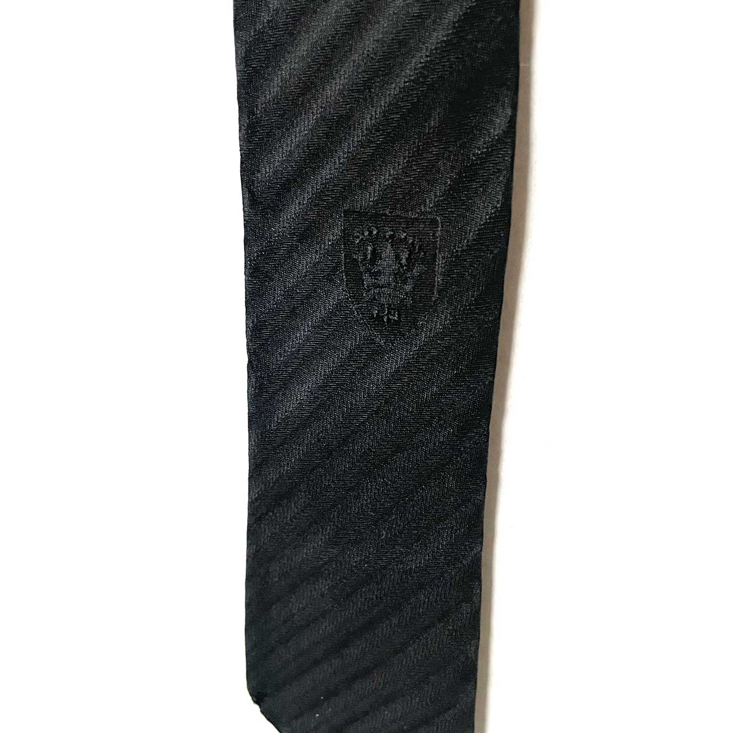 1960s skinny silk tie