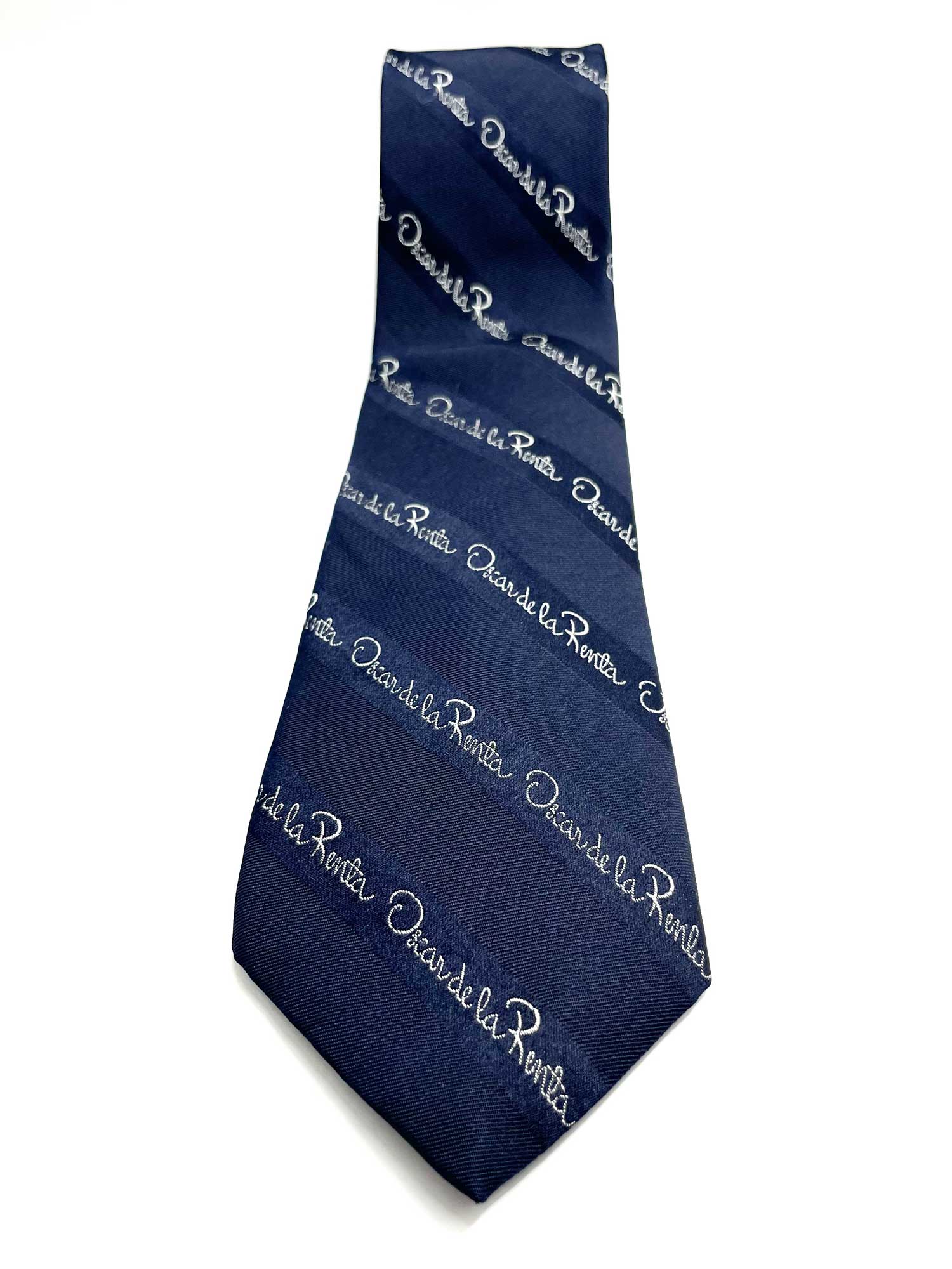 1980s Oscar de la Renta signature tie