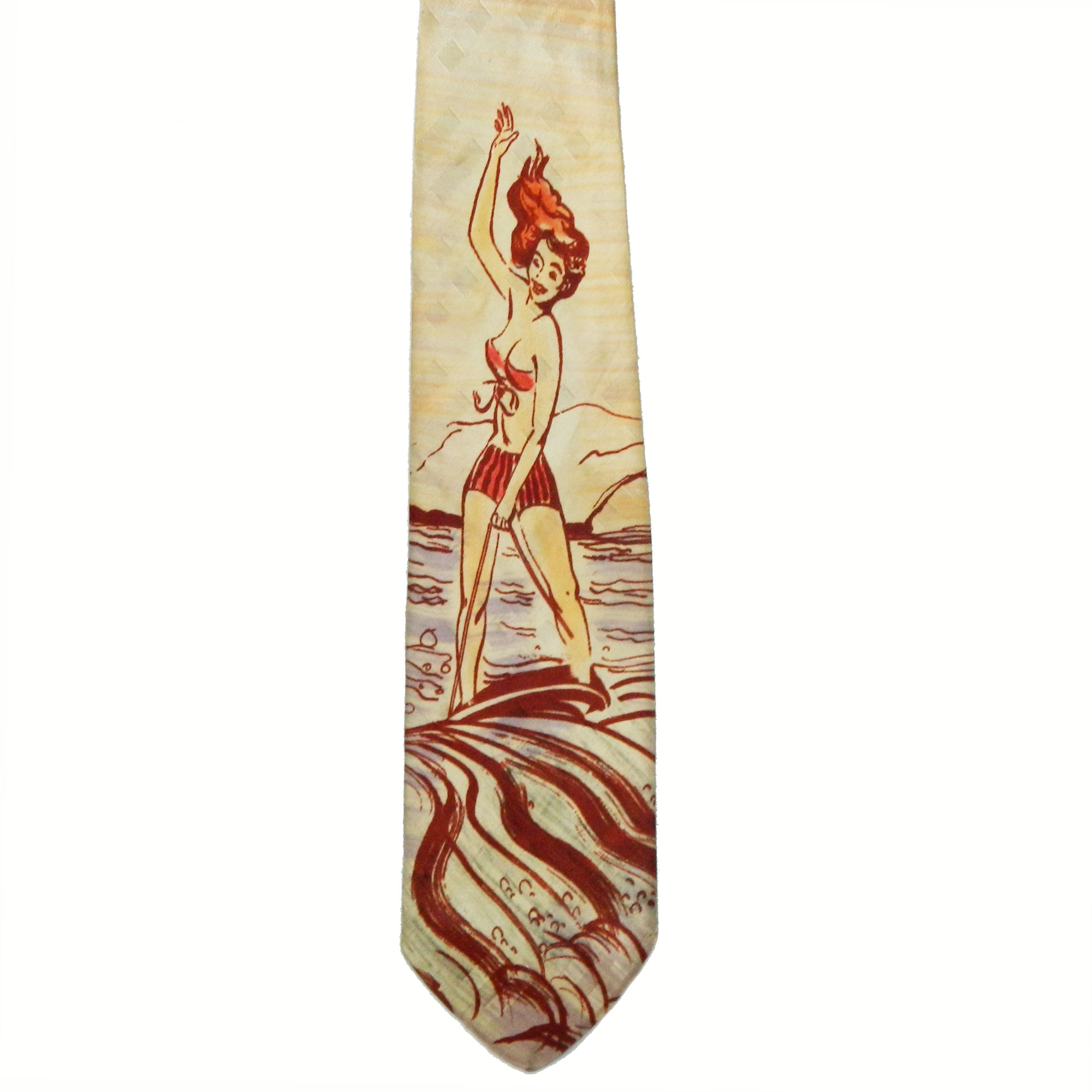 ワコマリア 40's style pin-up tie girl ネクタイ｜ファッション