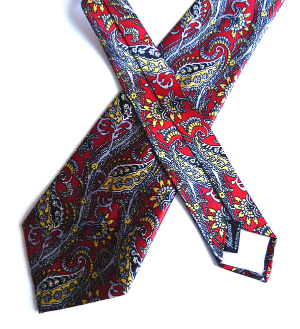 1940's paisley tie