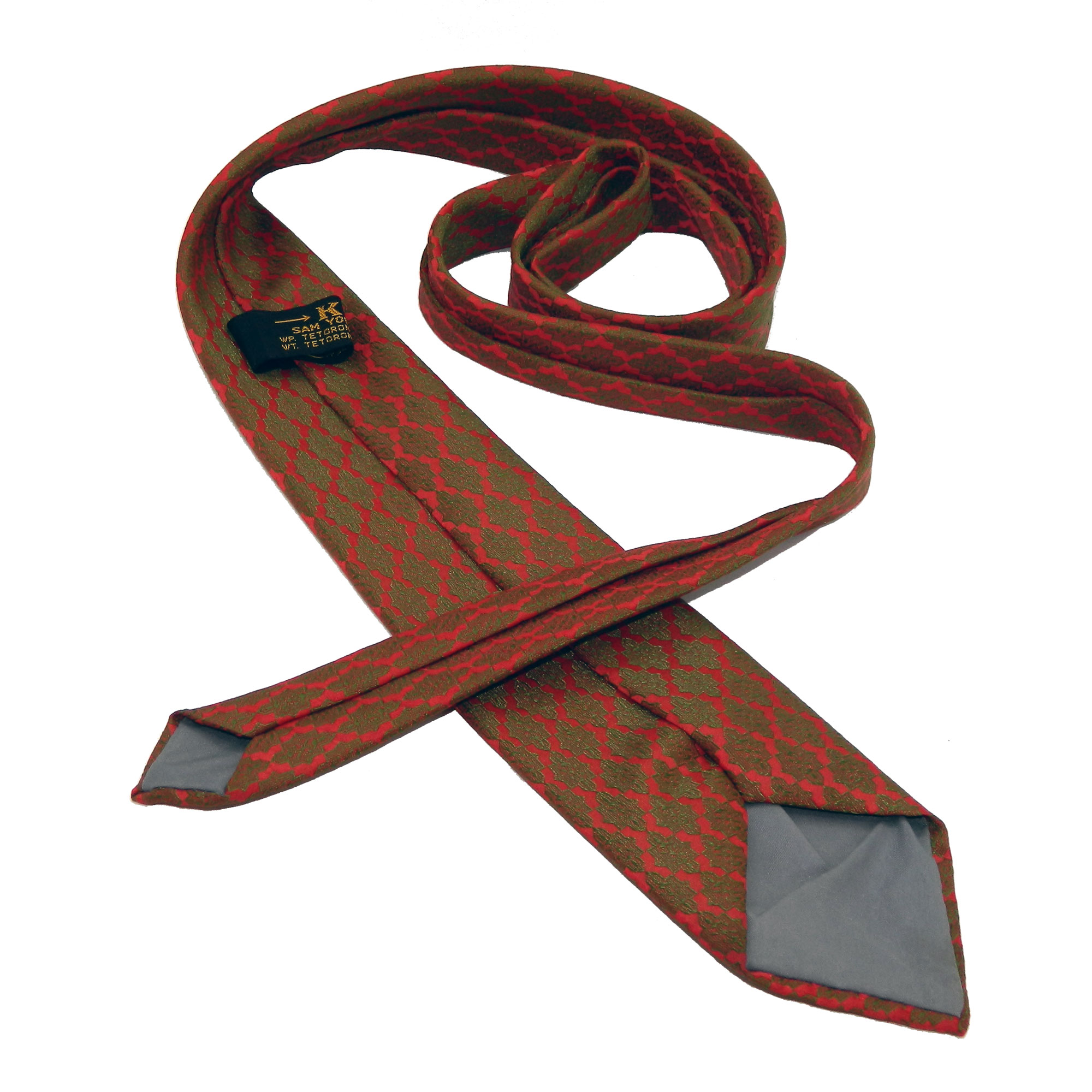 1960s sharkskin tie