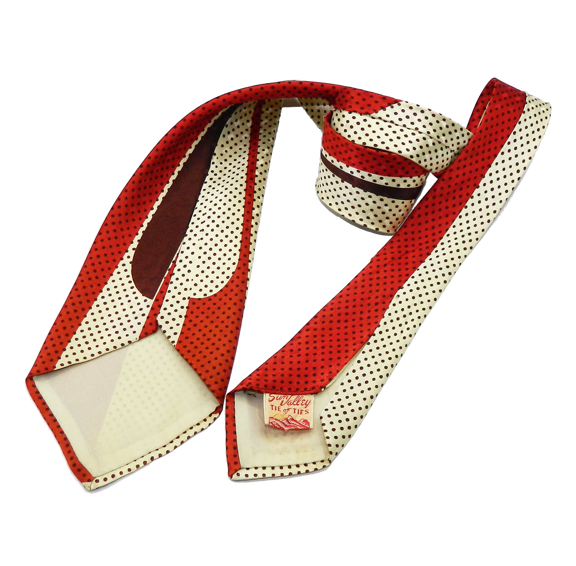1940s Art Deco tie