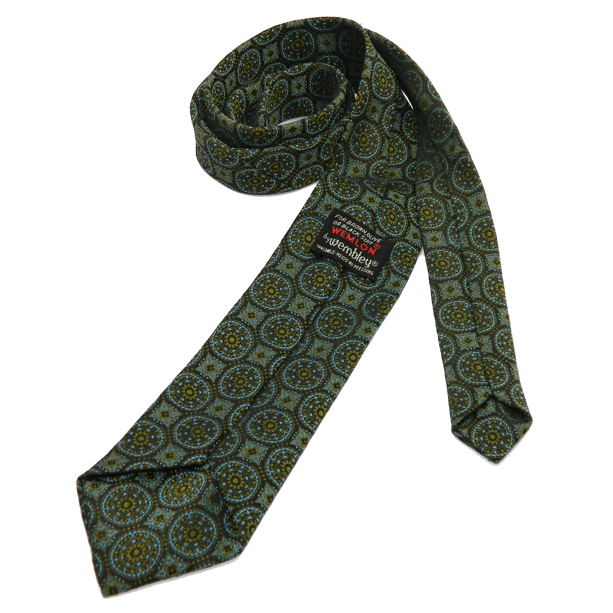 1960s sharkskin tie
