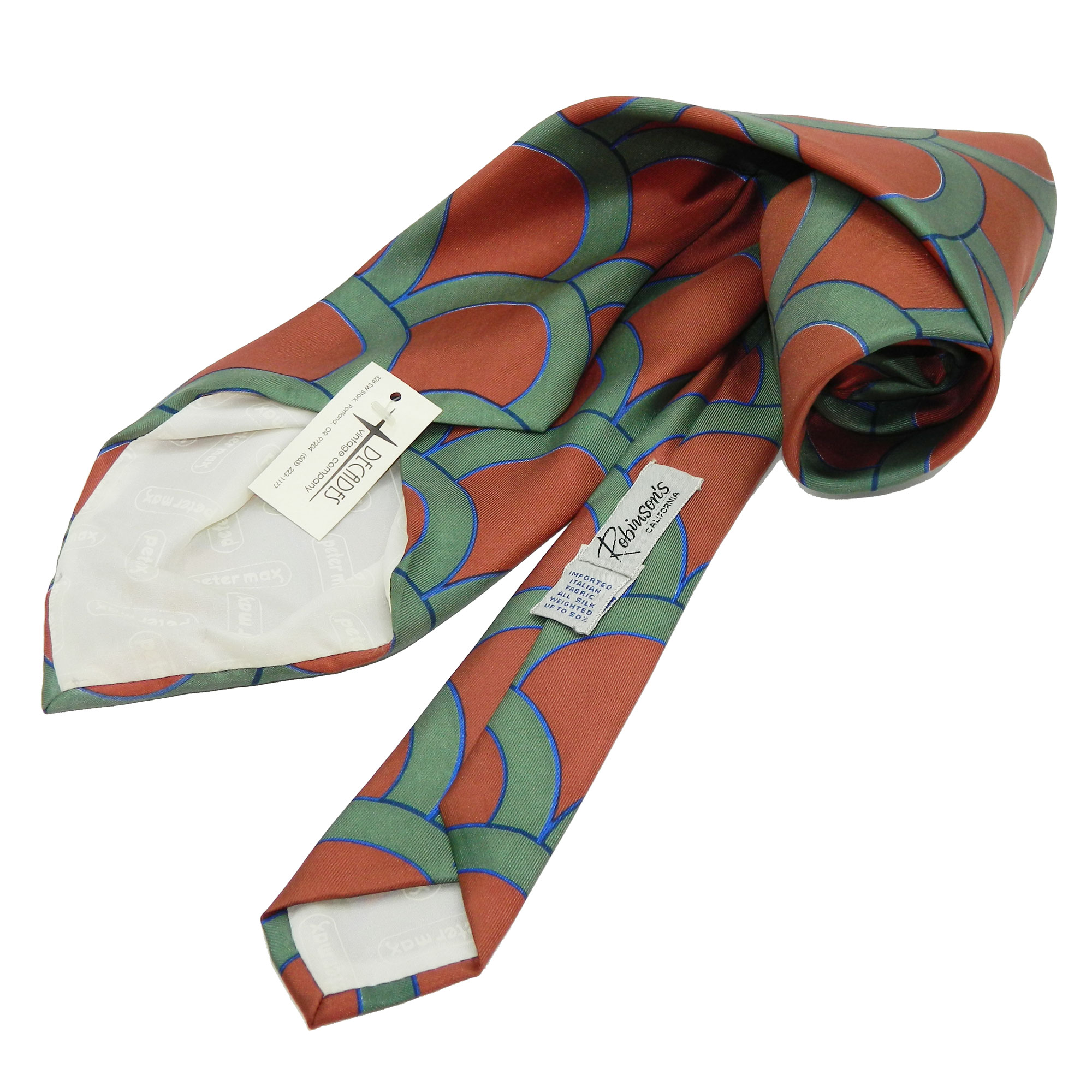 1970s Peter Max tie