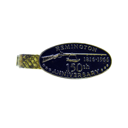 vintage Remington rifle anniversary tie clip