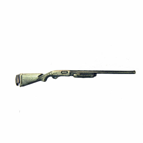 vintage hunter's rifle tie clip