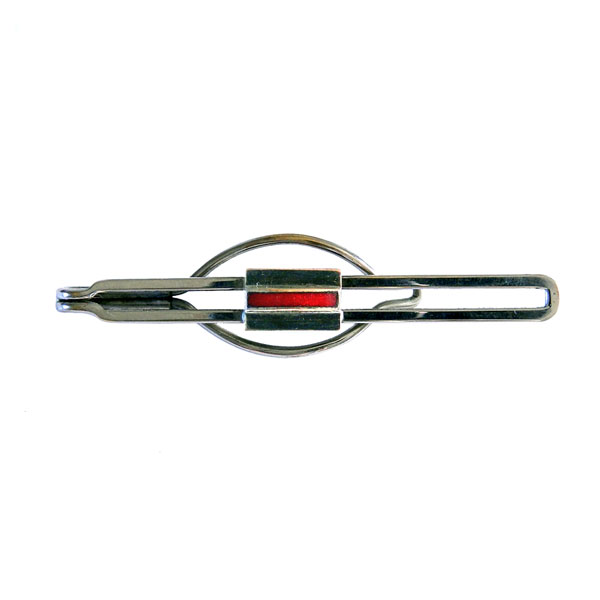 1930's art deco enameled tie clip