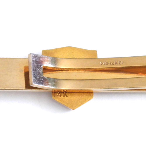 Vintage Chevron tie clip
