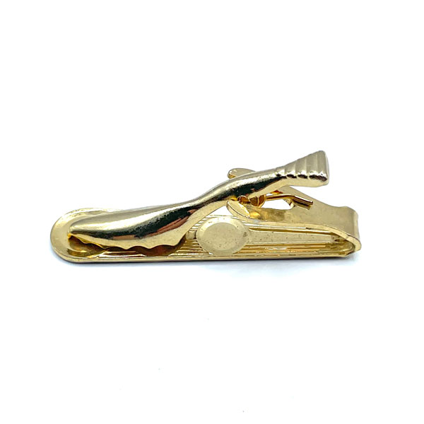 Vintage 1950s Art Deco Circles Tie Clip