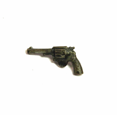 vintage hand gun tie tack