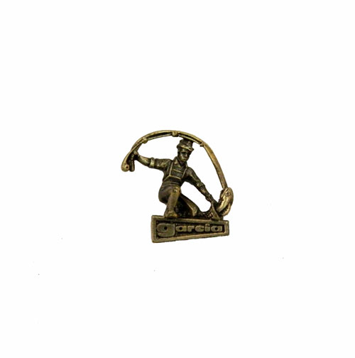 vintage Garcia fisherman tie tack