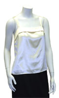 1980s Nolan Miller satin top