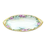 Hand painted Rosenthal porcelain tray