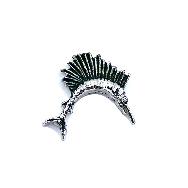 Marlin fish tie tack