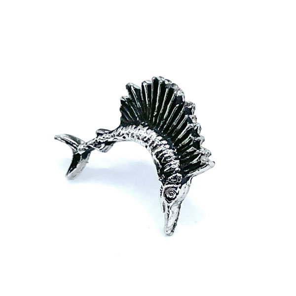 Marlin fish tie tack