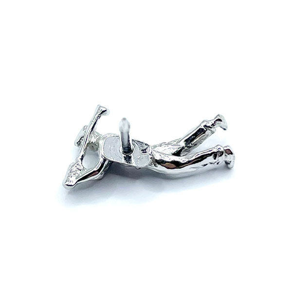 Golfer tie tack