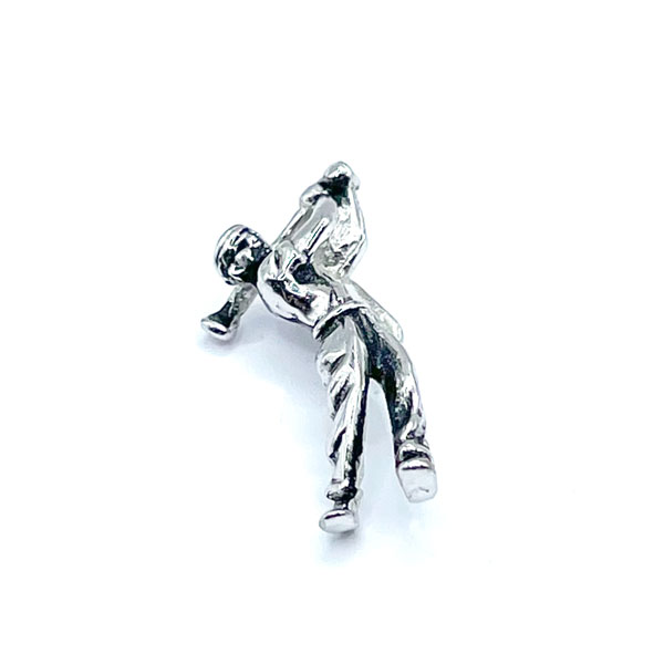 Golfer tie tack