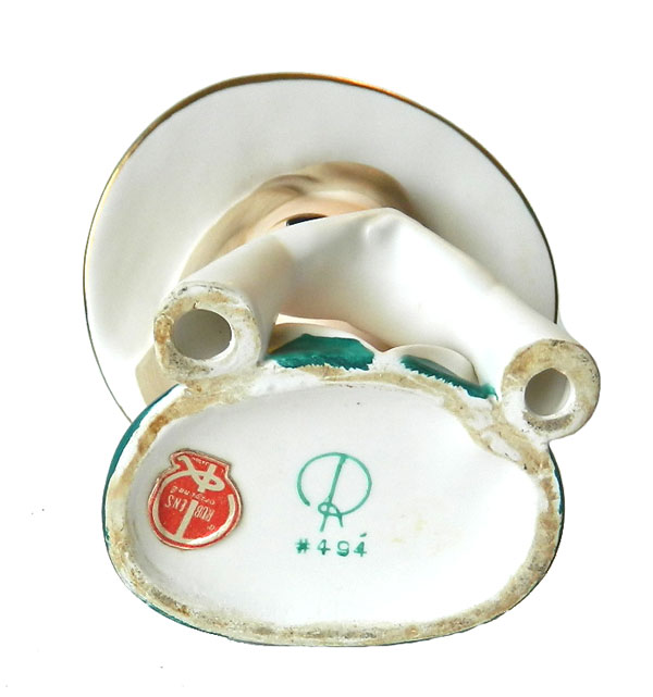 1950's Rubens lady head vase