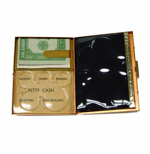 Vintage brass coin purse wallet