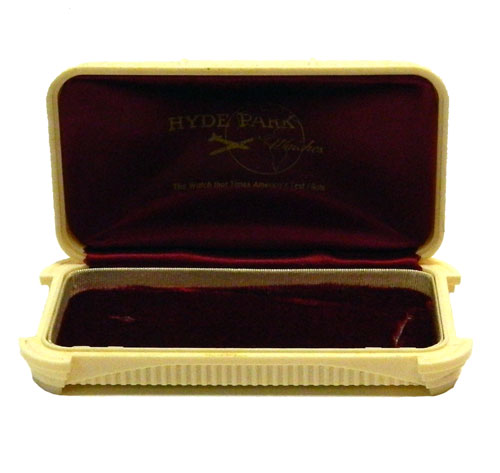 vintage Hyde Park watch box