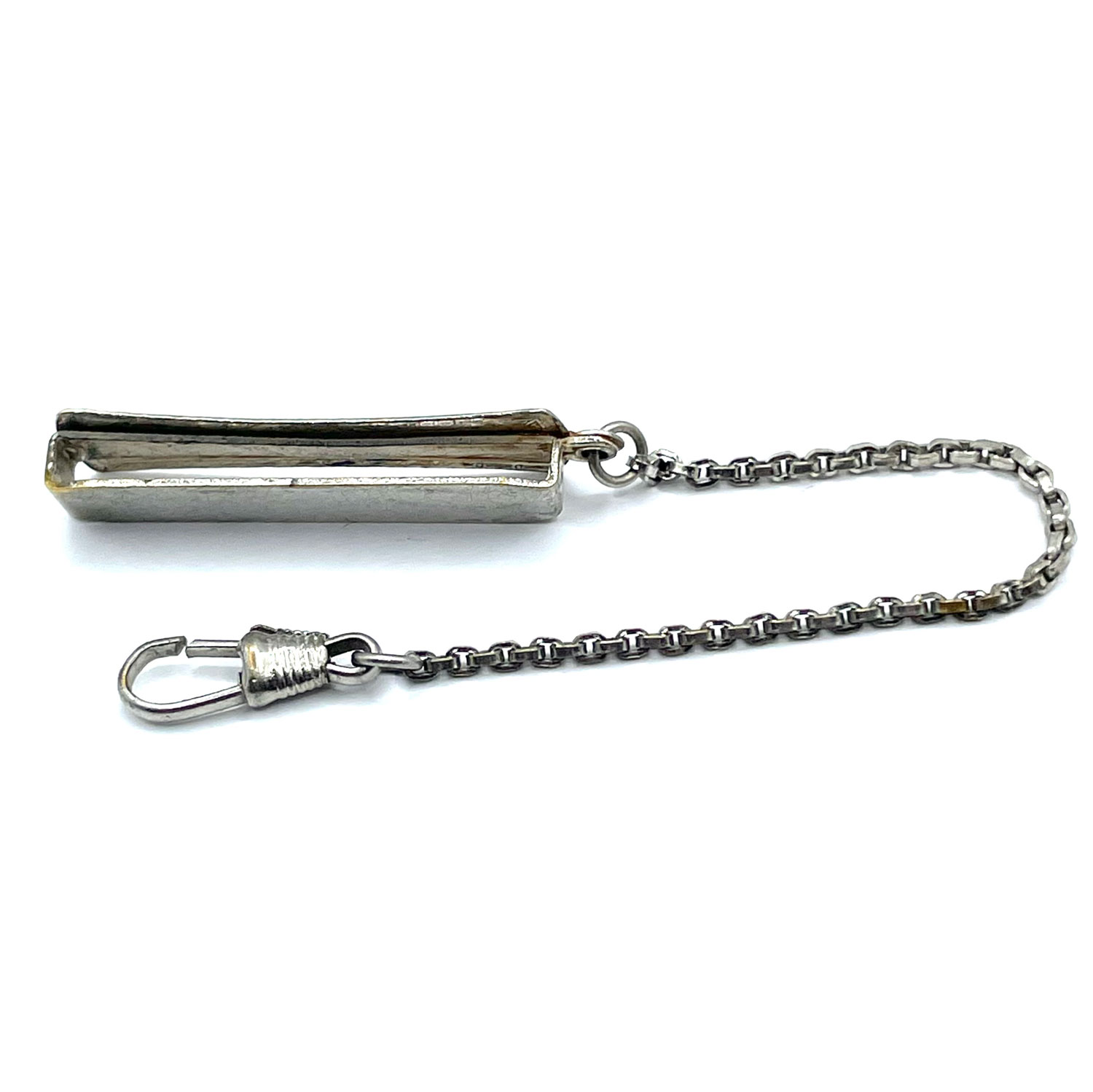 Belt clip pocket watch chain