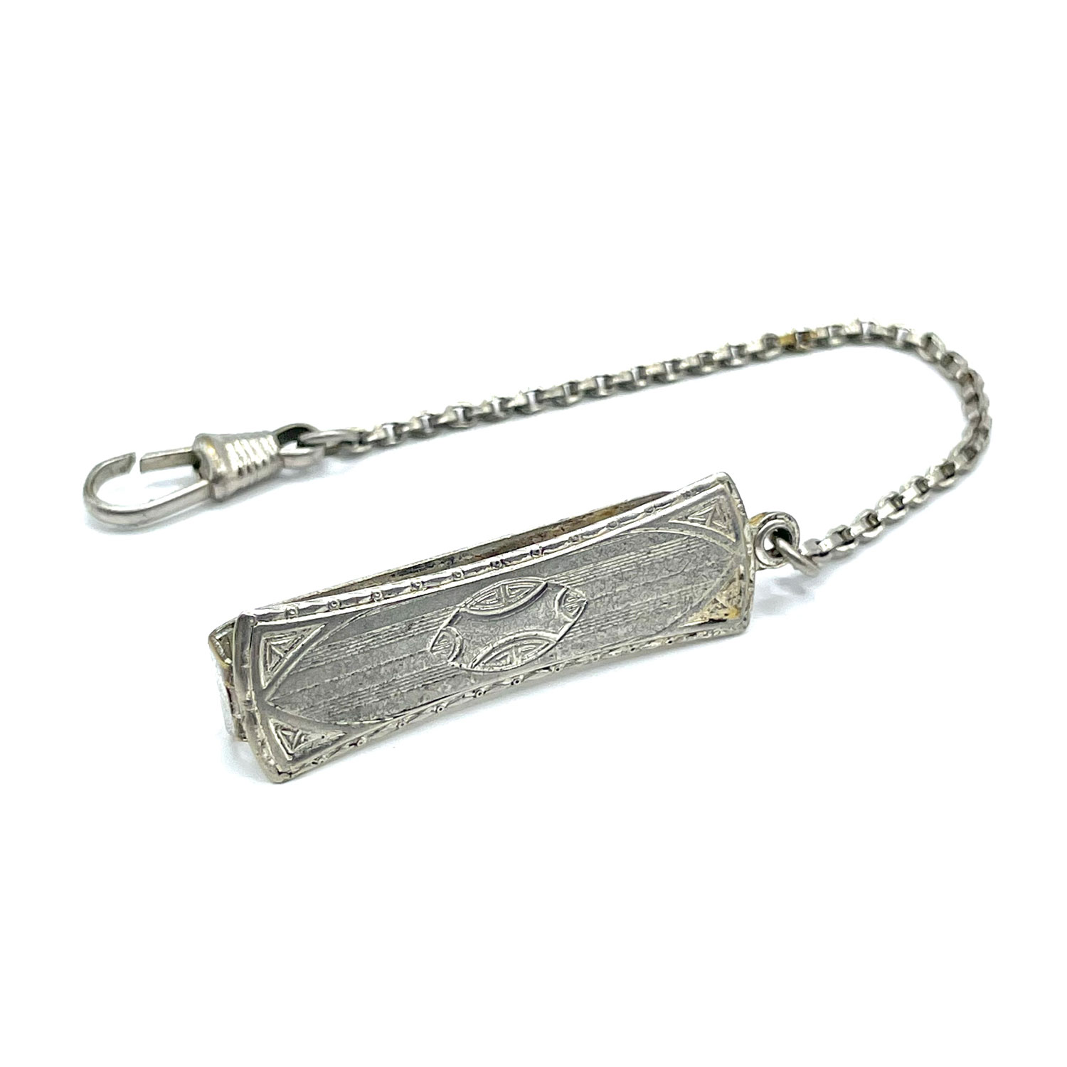 Baseball watch fobs and chain