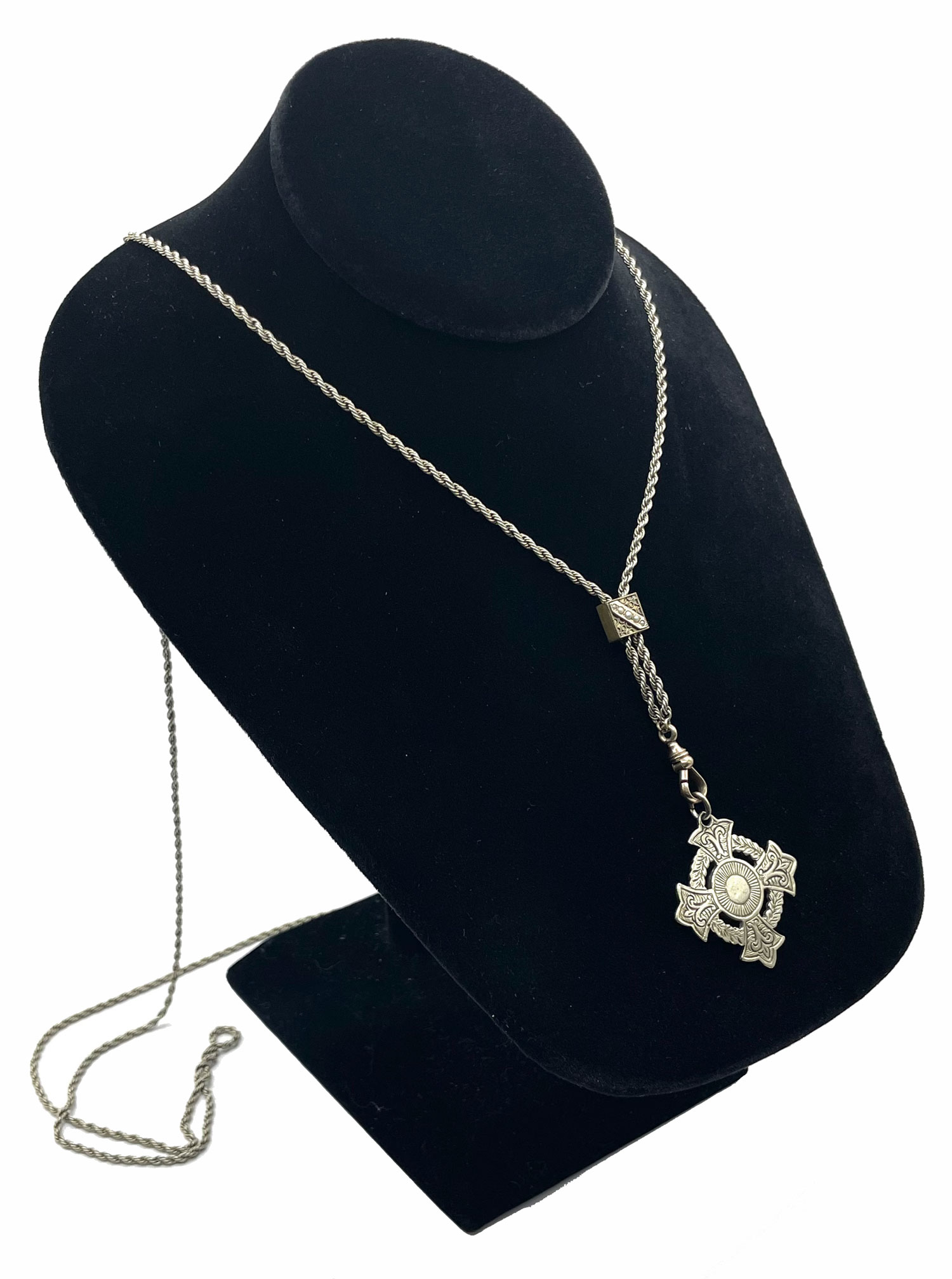 Antique pocket watch chain