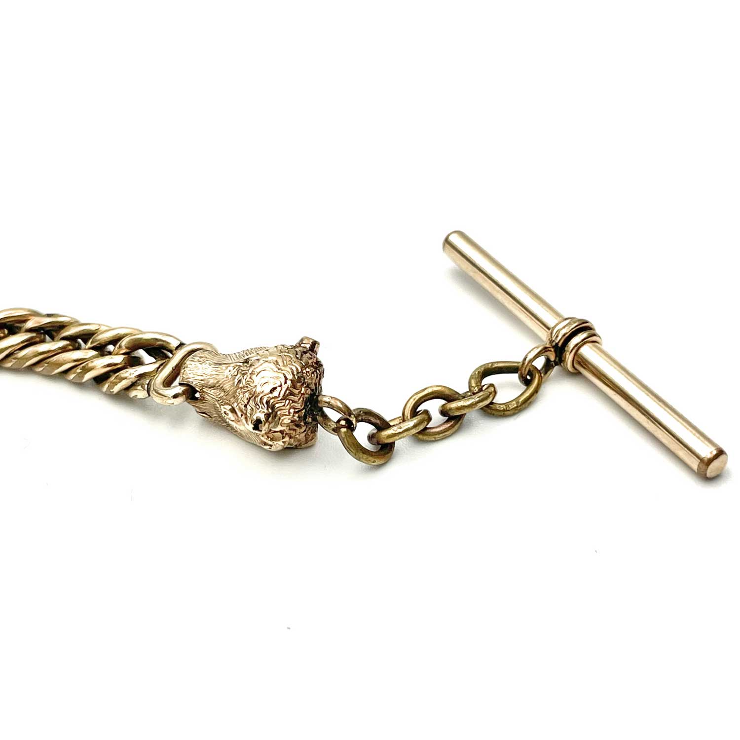 Antique cowboy pocketwatch chain