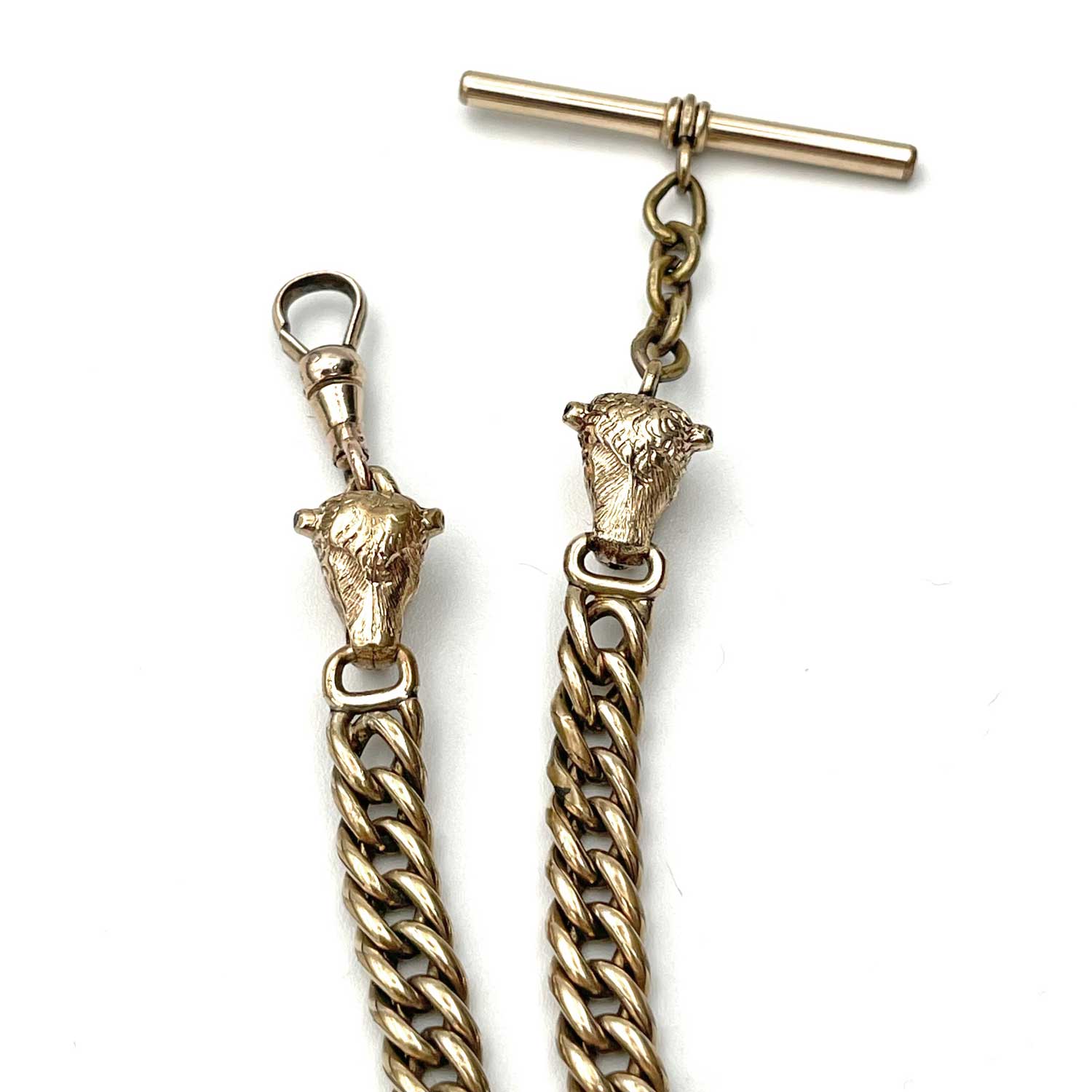 Antique cowboy pocketwatch chain